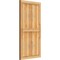 Ekena Millwork Framed Board-n-Batten Shutters, Rough Sawn Western Red Cedar, 21 1/2W x 42H, PR RBF06S21X042RWR - alternate 3